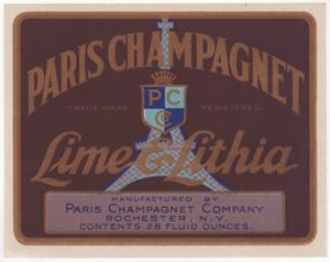 Paris Champagnet Lime & Lithia